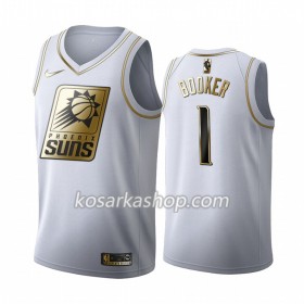 Dres Phoenix Suns Devin Booker 1 Nike 2019-20 Bijela Golden Edition Swingman